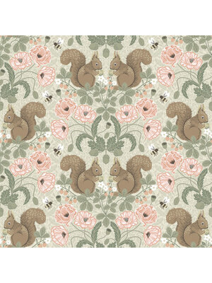 Dutch Wallcoverings Gronhaga - Kurre White - Wit