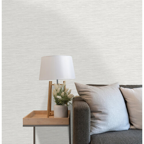 Dutch Wallcoverings Khalili - Bambara Texture White - Wit