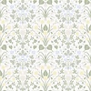 Dutch Wallcoverings Langenas - Varblommor White - Wit