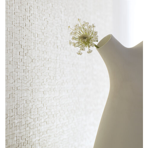Dutch Wallcoverings Luxury Colors Cobble Brick White - Wit