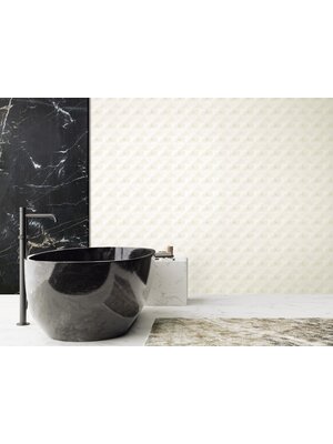 Dutch Wallcoverings New Tekko Blokje - Wit