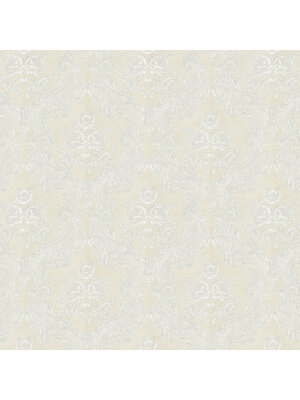 Dutch Wallcoverings FC New Tekko medaillon wit - 20027
