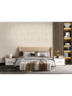 Dutch Wallcoverings FC New Tekko dessin wit - 20042