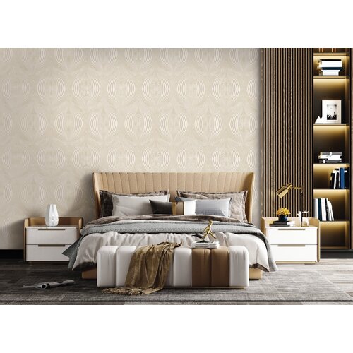 Dutch Wallcoverings New Tekko Dessin - Wit Dutch Wallcoverings New Tekko Dessin - Wit