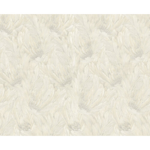 Dutch Wallcoverings Roberto Cavalli 9 - Veer - Wit