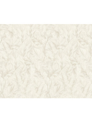 Dutch Wallcoverings FC Roberto Cavalli 9- bladeren wit - 21072