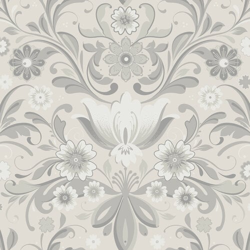 Dutch Wallcoverings Sunnano - Östanskär White - Wit