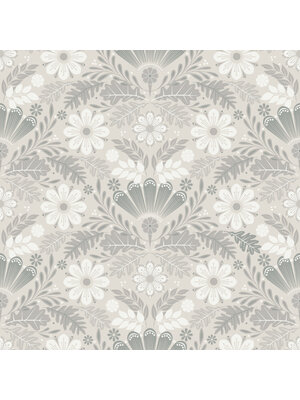 Dutch Wallcoverings Sunnano - Klockrike White - Wit