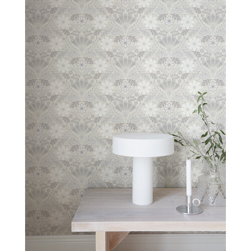 Dutch Wallcoverings Sunnano - Klockrike White - Wit
