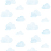 Dutch Wallcoverings Joy - Wolken - Wit/Blauw