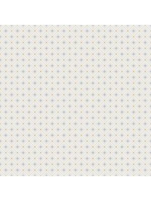 Dutch Wallcoverings Apelviken - Skärhamn White/Grey - Wit/Grijs