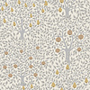 Dutch Wallcoverings FC Apelviken- Pomona Wht/grey/gold - 33012