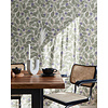 Dutch Wallcoverings Klara & Tove - Blåbär Big Blue White - Wit/Groen/Paars