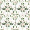 Dutch Wallcoverings Hidden Tr2 -Blackberry Wit/Grn/Rd - Wit/Groen/Rood