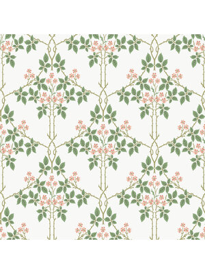 Dutch Wallcoverings FC Hidden Tr2-Blackberry wit/grn/rd - 82054