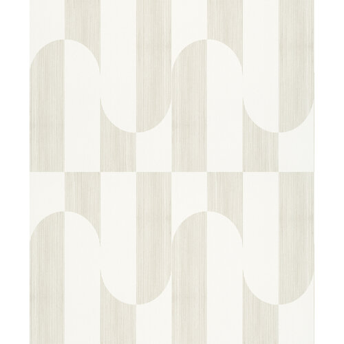 Dutch Wallcoverings Asperia - Gael - Wit/Zilver