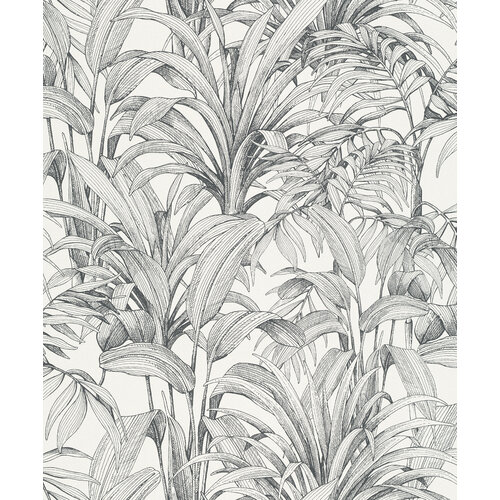 Dutch Wallcoverings Asperia - Aliare - Wit/Zwart