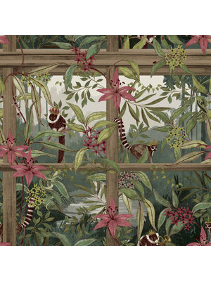 Dutch Wallcoverings Cascading Gardens - Comoro - Wood Dutch Wallcoverings Cascading Gardens - Comoro - Wood