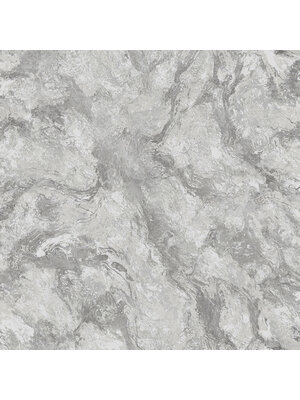 Dutch Wallcoverings Arabesque - Levanto Marble Silver - Zilve Dutch Wallcoverings Arabesque - Levanto Marble Silver - Zilve