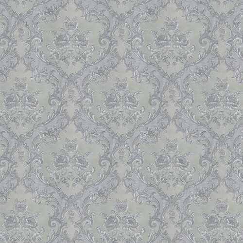 Dutch Wallcoverings New Tekko Medaillon - Zilver