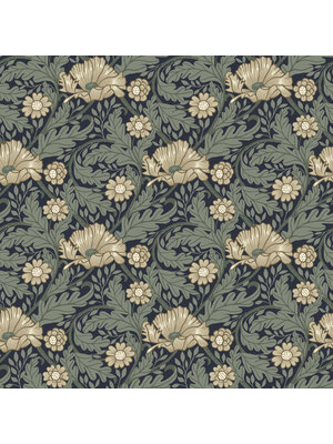 Dutch Wallcoverings Angas - Esther Black - Zwart