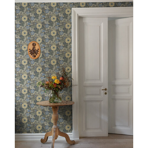 Dutch Wallcoverings Angas - Victor Black - Zwart
