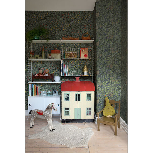 Dutch Wallcoverings Gronhaga - Per Black - Zwart