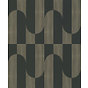 Dutch Wallcoverings Asperia - Gael - Zwart/Goud