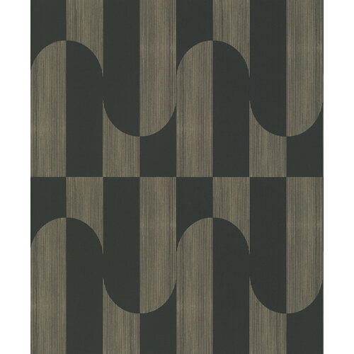 Dutch Wallcoverings Asperia - Gael - Zwart/Goud