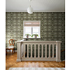 Dutch Wallcoverings Hidden Tr2 -African Marigold Zw/Grn - Zwart/Groen