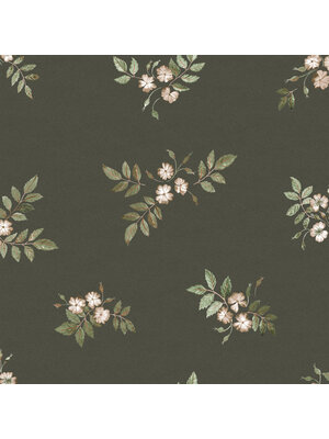Dutch Wallcoverings FC Rosenlycka- Rosehip Black - 43115