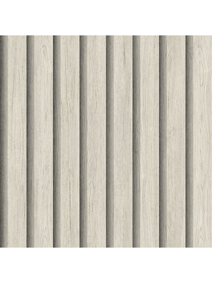 Dutch Wallcoverings Elements - Ribbvägg White