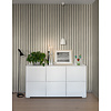 Dutch Wallcoverings Elements - Ribbvägg White
