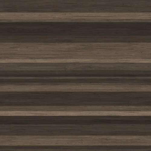 Dutch Wallcoverings Elements - Mural Trävägg Dark Brown 2,7X1M