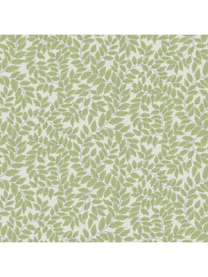 Dutch Wallcoverings FC Fagelsang- Lindlöv White/green - 34019