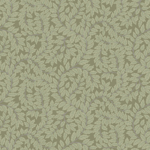 Dutch Wallcoverings Fagelsang - Lindlöv Dark Green