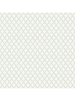 Dutch Wallcoverings Fagelsang - Trevor White/Green