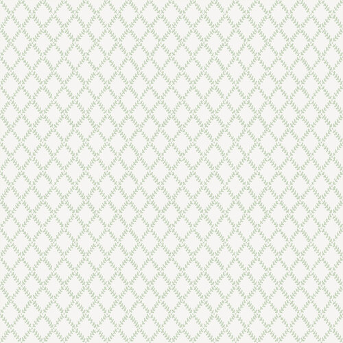 Dutch Wallcoverings Fagelsang - Trevor White/Green