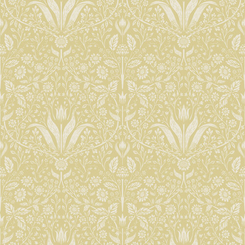Dutch Wallcoverings Fagelsang - Mary Yellow