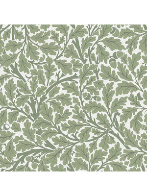 Dutch Wallcoverings Hidden Treasures - Oak Tree Wit/Grn