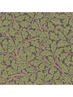 Dutch Wallcoverings Hidden Treasures - Oak Tree Groen
