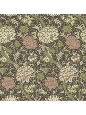 Dutch Wallcoverings Hidden Treasures - Cray Groen/Roze
