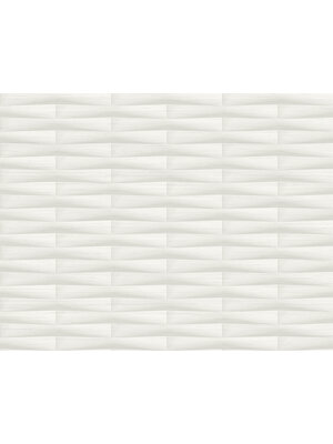 Dutch Wallcoverings Inlay Gator White