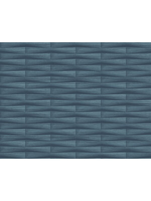 Dutch Wallcoverings Inlay Gator Blue