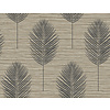 Dutch Wallcoverings Inlay Bali Fern Brown/Black Dutch Wallcoverings Inlay Bali Fern Brown/Black