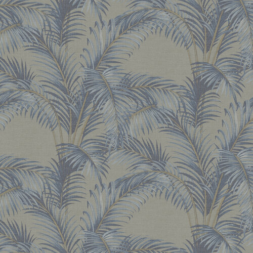 Dutch Wallcoverings Pavone - Palmaria Azure