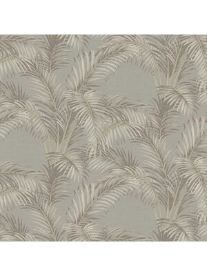 Dutch Wallcoverings Pavone - Palmaria Flint