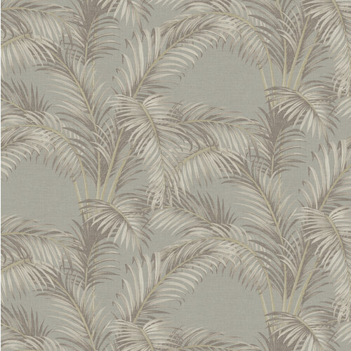 Dutch Wallcoverings Pavone - Palmaria Flint