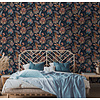 Dutch Wallcoverings FC Xanadu- Zari Navy - 91492 Dutch Wallcoverings FC Xanadu- Zari Navy - 91492