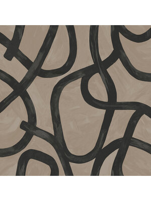Dutch Wallcoverings FC Xanadu- Moleta Taupe - 91501